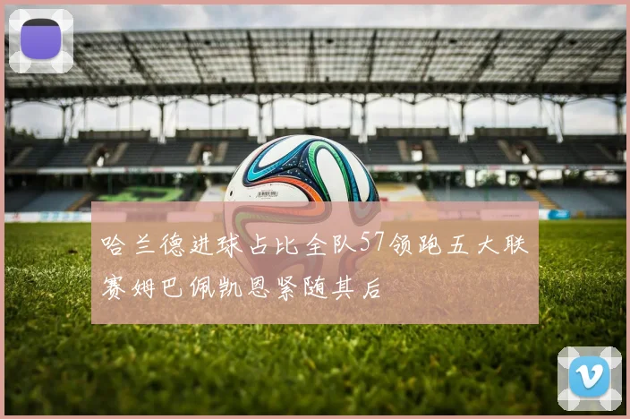 哈兰德进球占比全队57领跑五大联赛姆巴佩凯恩紧随其后